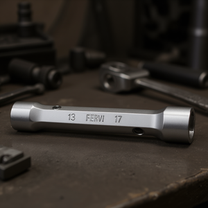 Clé à douille hexagonale Fervi 13 17 mm à double extrémité métrique - Product Image 3