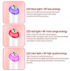 Le masseur oculaire électrique avec le dispositif de beauté de chauffage enlèvent la ride d'oeil sous la <span class=keywords><strong>machine</strong></span> de traitement de sac d'oeil - Product Image 5