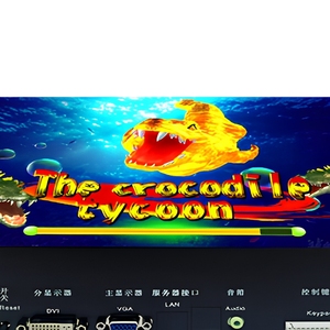 Machine de tir d'arcade Crocodile Tycoon, borne de <span class=keywords><strong>jeu</strong></span> à monnayeur en PVC pour salles de jeux et centres d'amusement, pour les 8 ans et plus - Product Image 4