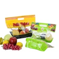 Voedselveilige fruitplukzakken van PET/CPP materiaal, beschermende zakken voor verse fruit en groenten