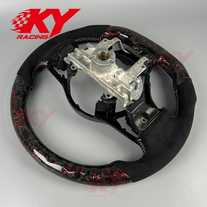 Accessoires intérieurs pour Mitsubishi Lancer EVO X Evolution SE Outlander EX Racing, volant personnalisé en fibre de carbone - Product Image 4