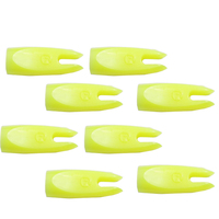 Flèches de remplacement, 9/32 flèches, en plastique, pour flèches en bois, bambou, accessoire en carbone, livraison gratuite