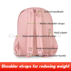 2025 Fashion <b>Waterproof</b> Primary Secondary <b>School</b> Students Travel <b>Backpack</b> Zipper 20-36L Capacity Custom Logo Printing Wholesale - Product Image 5