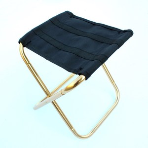 Outdoor Foldable Aluminum Chair 26x22x26 Cm Rectangular Garden Fishing Camping <b>Stool</b> Minimalist Design <b>Portable</b> Lightweight - Product Image 5