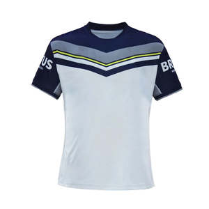 Camiseta Deportiva Personalizada de Manga Corta para Hombre, Transpirable, de Poliéster, con Estampado por Transferencia de Calor, para Entrenamiento de Rugby League 2026 - Product Image 1