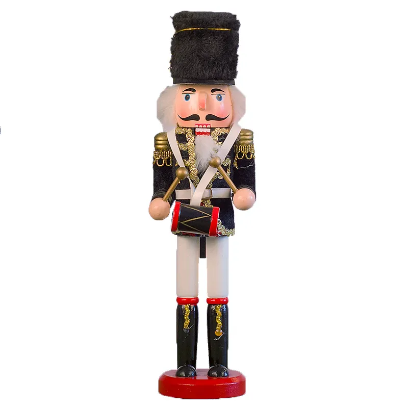 2021 Desain Baru 30Cm Lembut Drum Solider Nutcracker untuk Hadiah Natal