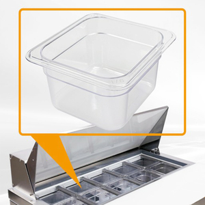 Equipo de Refrigeración para Ensaladas/ Mostrador de Preparación de Ensaladas y Sándwiches/ Mesa de Preparación de Pizza - Product Image 6