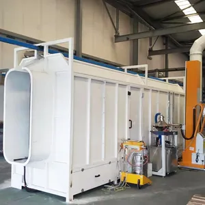 China Powder Coat Spray Line Curing Powder Coating Line Powder Coating Machine