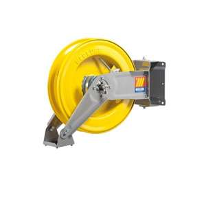 MECLUBE - 071-1207-200 <b>Hose</b> <b>reel</b> swivelling FOR GREASE 600 bar Mod. S 400 <b>WITHOUT</b> <b>HOSE</b> Inlet Outlet M1/4''G M1/4''G <b>HOSE</b> <b>REELS</b> - Product Image 1