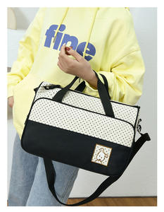 Conjunto de bolsa de mamá de gran capacidad para madre y bebé, bolsa de almacenamiento para botella de pañales, bolsa de <span class=keywords><strong>maternidad</strong></span> femenina - Product Image 5