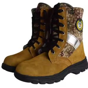 Bottes de travail ignifuges de qualité supérieure pour les pompiers forestiers |   Chaussures de sécurité anti-écrasement et anti-perforation - Product Image 5