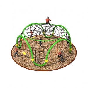 Équipement de fitness et d'entraînement sensoriel pour enfants, filet d'escalade et de jeu extérieur à trous, matériel de transport à vendre - Product Image 2