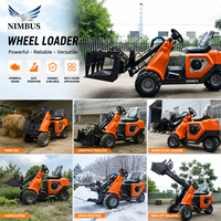 Tricycle Loader NIMBUS Bersertifikasi CE, Cocok untuk Pembersihan Limbah Ternak Pertanian, Tricycle Loader Pertanian