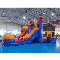 Tumbona Motorizada para Piscina THL, Plegable, 8*4m, PVC, Inflable, Flotador para Piscina y Parque Acuático al Aire Libre