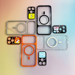 เคสโทรศัพท์ iPhone 16 Pro Max รุ่น I-P1 Smart Screen Mirroring ดีไซน์ซิลิโคนรูปสัตว์ พร้อมแม่เหล็กสำหรับบันทึกภาพและถ่ายเซลฟี่ - Product Image 5