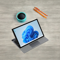 TS18 Office 2-in-1 Tablet Laptop 10.95 inci Intel I5 1250P 12 YOGA layar sentuh Wins 11 SSD baru
