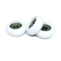 Rodillo flexible de plástico de inyección de 8*30*7mm para guía lateral de transportador BSR60830-7