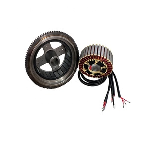 เครื่องกำเนิดไฟฟ้าและมอเตอร์ PMSM 10KW 1-<span class=keywords><strong>20KW</strong></span> สำหรับพลังงานลม/พลังน้ำ, ปั๊ม, เรือ แรงบิดสูง, ออกแบบตามสั่งด้วยทองแดงแท้ CQHUAWEI R&D - Product Image 3