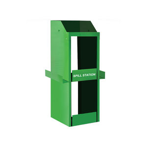 Estación de derrames Carvel 500x500x1500mm con material absorbente universal, 250lt - Product Image 1