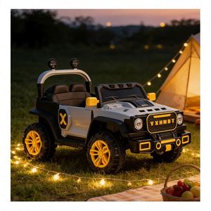 Toysrunner MS-686 Children Electric Touring Car Quad 390 Motor 12V7Ah Battery for USB Music Flash Beam Shock Absorb Ride - Product Image 2