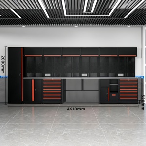 Tùy chỉnh 7-kết hợp Heavy-Duty kim loại công cụ tủ thép hiện đại hỗ trợ hội thảo nhà để xe OEM/ODM khách sạn ngoài trời - Product Image 4