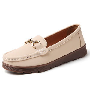 <span class=keywords><strong>Zapatos</strong></span> Planos Cómodos para Mamá, Otoño 2026, Ligeros, Transpirables, Duraderos, Antideslizantes, con Suela Suave y Decoración Metálica, Estilo Slip-On - Product Image 5
