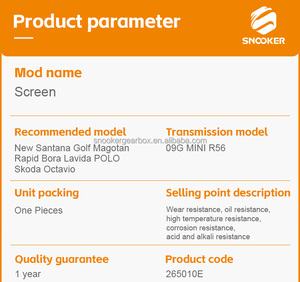 Nuevo Filtro de Transmisión Automática 09G <span class=keywords><strong>MINI</strong></span> R56 para <span class=keywords><strong>MINI</strong></span> <span class=keywords><strong>CUPER</strong></span> 1.6L BESTUNE 90 1.8/2.0T Modelos 2006-2010 - Product Image 5