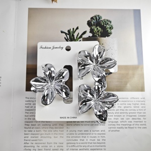 YaRui al por mayor para <span class=keywords><strong>mujer</strong></span>, pinza de pelo de plástico con forma de cangrejo, elegante, informal, dorado, plateado, brillante, cola de caballo - Product Image 5