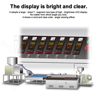 Régulateur de température PID SINOTIMER RS400/RS100-48x96mm/48x48mm, entrée K/E/J/Pt100, 0-400 ° C 100-240VAC, sortie SSR/relais
