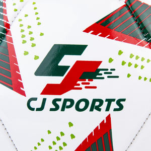 Ballon de football CJ Sports vert en PVC durable 350-380g Taille 5 pour tous les groupes d'âge Matchs de loisirs et d'entraînement au Vietnam - Product Image 3