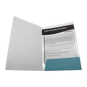 Map Presentasi Premium Kokoh Berwarna 300gsm Custom Dengan Slot Kartu yang Diperkuat Untuk Penggunaan Kantor Sehari-hari Dokumentasi Proyek - Product Image 4