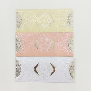 Carte d'invitation de mariage de poche avec carte d'insertion vierge - Product Image 6