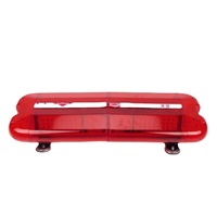 Barre lumineuse ambre d'occasion, barres lumineuses d'avertissement LED d'occasion, feux de travail hors route d'urgence, feux clignotants courts, barre lumineuse stroboscopique