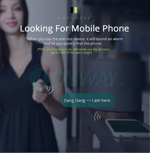 Chất Lượng Hàng Hóa Bị Mất Báo Động Không Dây Kỹ Thuật Số Thông Minh Tracker BLE Finder Dễ Thương Chipolo Key Finder - Product Image 5