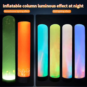 เสาตกแต่งงานอีเว้นท์แบบเป่าลม  ท่อไฟ LED แบบเป่าลมสั่งทำพิเศษสำหรับงานปาร์ตี้ งานแต่งงาน ฉากหลังเวที - Product Image 4