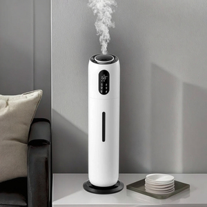 Umidificatore Ultrasonico Smart da Pavimento 9L con Nebbia Fredda, Riempimento dall'Alto, Elettrodomestico per Casa, Diffusore di <span class=keywords><strong>Oli</strong></span> <span class=keywords><strong>Essenziali</strong></span> - Product Image 1