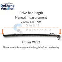 Kit de réparation de bande de glissière de toit ouvrant panoramique de carrosserie automobile en vrac 72cm A2927800600 A2927800700 pour Mercedes Benz Classe GLE W292