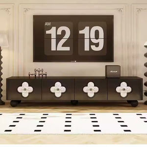 Mueble de <span class=keywords><strong>TV</strong></span> Moderno de Madera Maciza y Mesa de Centro para Sala de Estar, Mueble para Televisor, Venta al por Mayor de Fábrica - Product Image 3