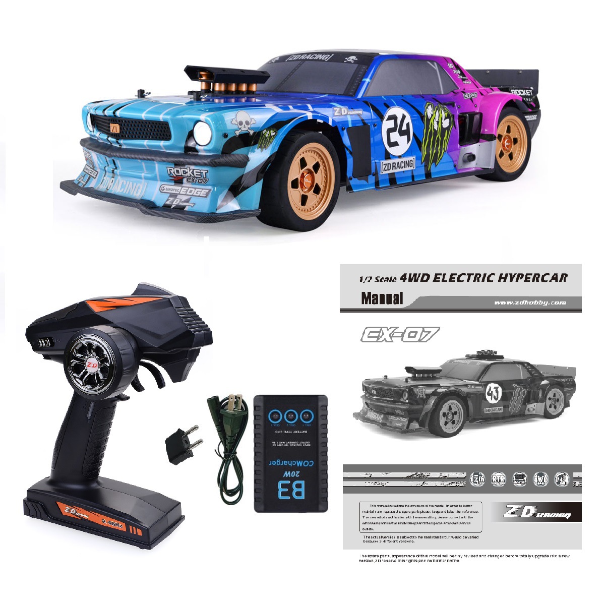 新品 未使用品 CAR SPEED RADIO CONTROL 稼働検査済 RC Car 20km/h High Speed Car Radio Controled Machine 1:18