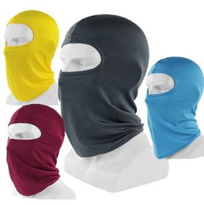 Penutup wajah memakai helm motor masker wajah penuh olahraga masker ski tipis balaclava - Product Image 6