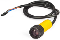 E18-D80NK Modul Sensor Penghindaran Rintangan Inframerah Yang Dapat Disesuaikan NPN 3-Kawat 3-5V untuk Robot Mobil Pintar Arduino