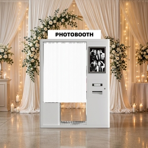 Cabina de Fotos Desmontable, Máquina Expendedora de Selfies Automática con Pantalla Táctil y Impresora para Eventos en Centros Comerciales - Product Image 1