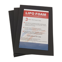 Almohadillas de espuma Lipo negras para poscirugía Ab Board Liposucción aplanamiento prendas de compresión Abdominal Procesamiento de corte personalizado