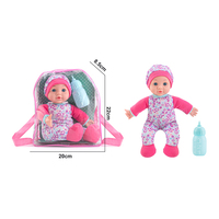 FiveStar 12 pouces coton corps bébé poupée Silicone nouveau-né bébé Reborn poupées pour filles avec accessoires de biberon