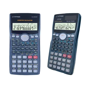 Máquina de Calculadora Profissional 417 Funções 10 + 2 dígitos Calculadora Científica de material escolar de escritório mais vendido