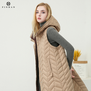 Abrigo largo para <span class=keywords><strong>mujer</strong></span>, chaqueta acolchada de Invierno para <span class=keywords><strong>mujer</strong></span>, abrigos de plumón para <span class=keywords><strong>mujer</strong></span>, chaqueta de plumón de <span class=keywords><strong>ganso</strong></span>, chalecos acolchados - Product Image 6