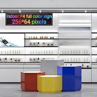 Letrero LED Programable Luminoso Personalizado para Publicidad en Interiores y Exteriores, Tablero de Mensajes Desplazables LED