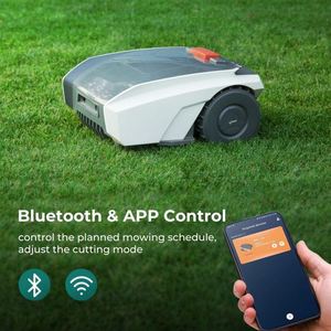 Cortacésped Robótico Inteligente con Navegación GPS y Control por Aplicación para Patios o Parques Grandes XT-M18E - Product Image 5