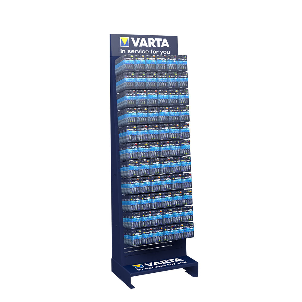 Apache POP Customized PVC Plastic Battery Display Rack PVC Hook Display Shelves for Supermarkets — view 3