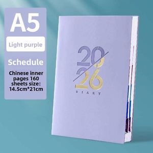 Factory Price in Stock 2026 Leather Business Office <b>Notebook</b> 365 Days <b>Diary</b> with Pen Slot Wholesale - Product Image 1